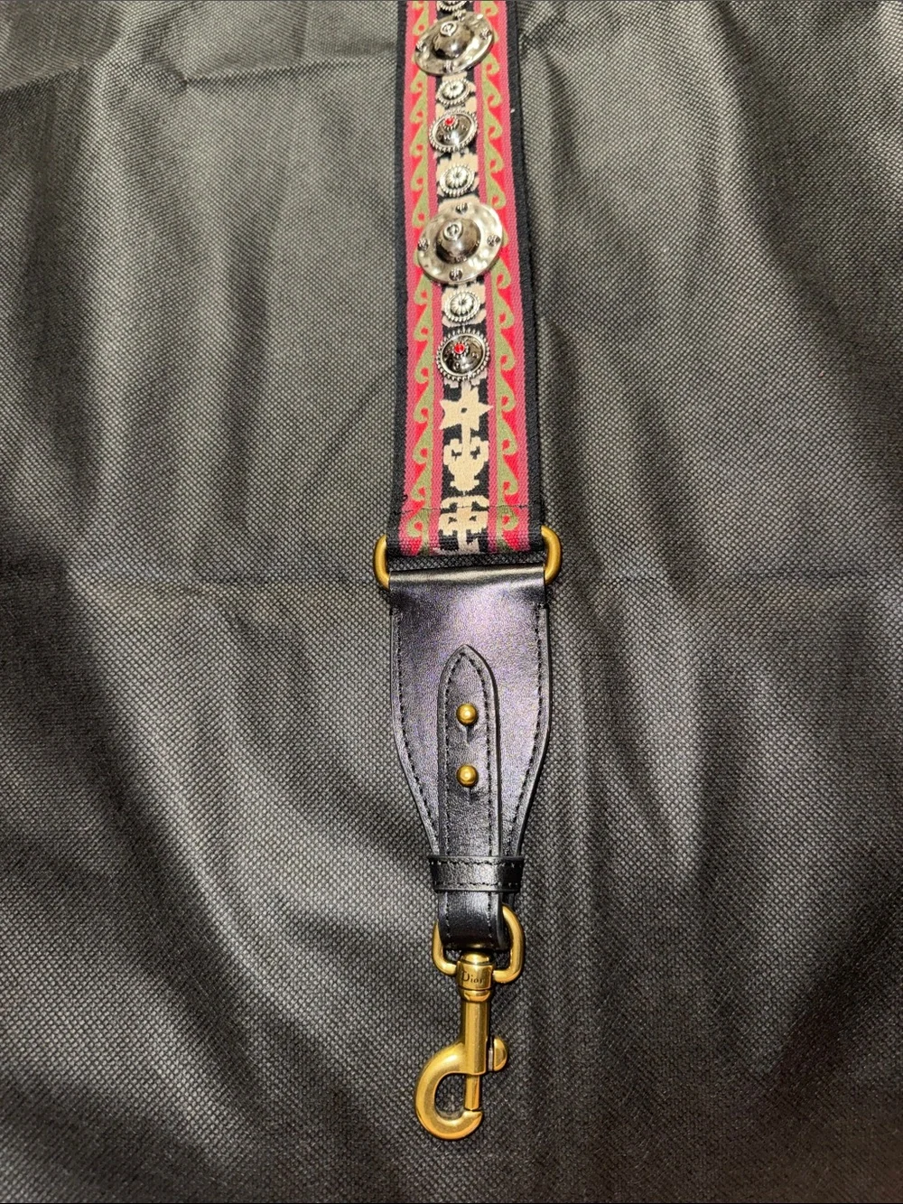 Christian Dior Patterned Bag Strap